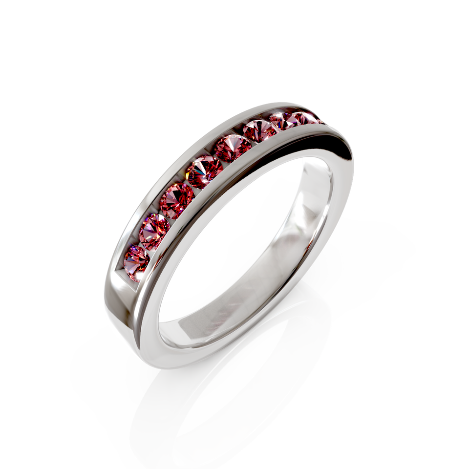 channel set eternity ring