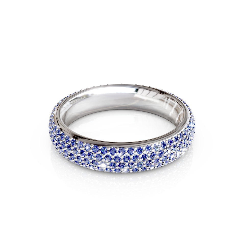 pave set ring