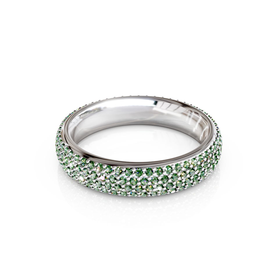 pave set ring