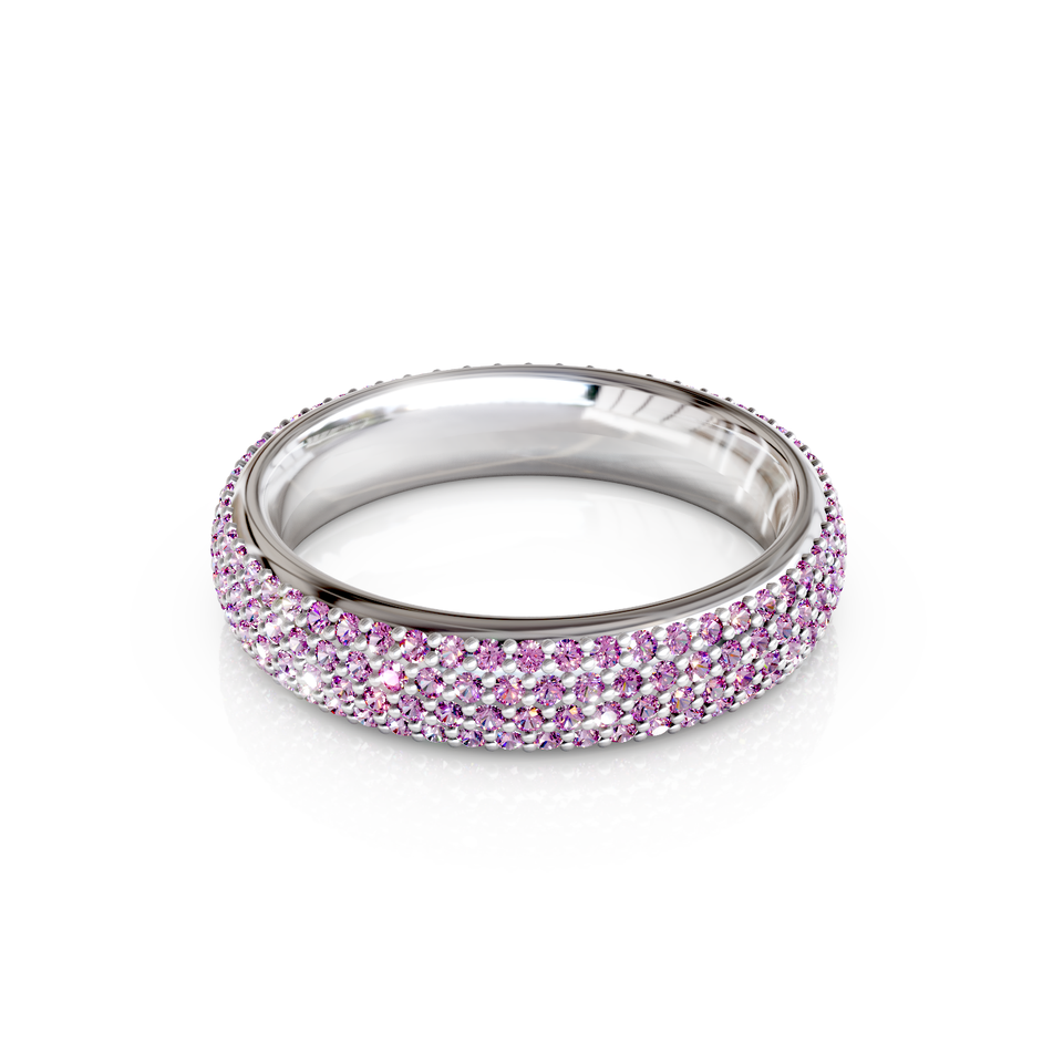 pave set ring