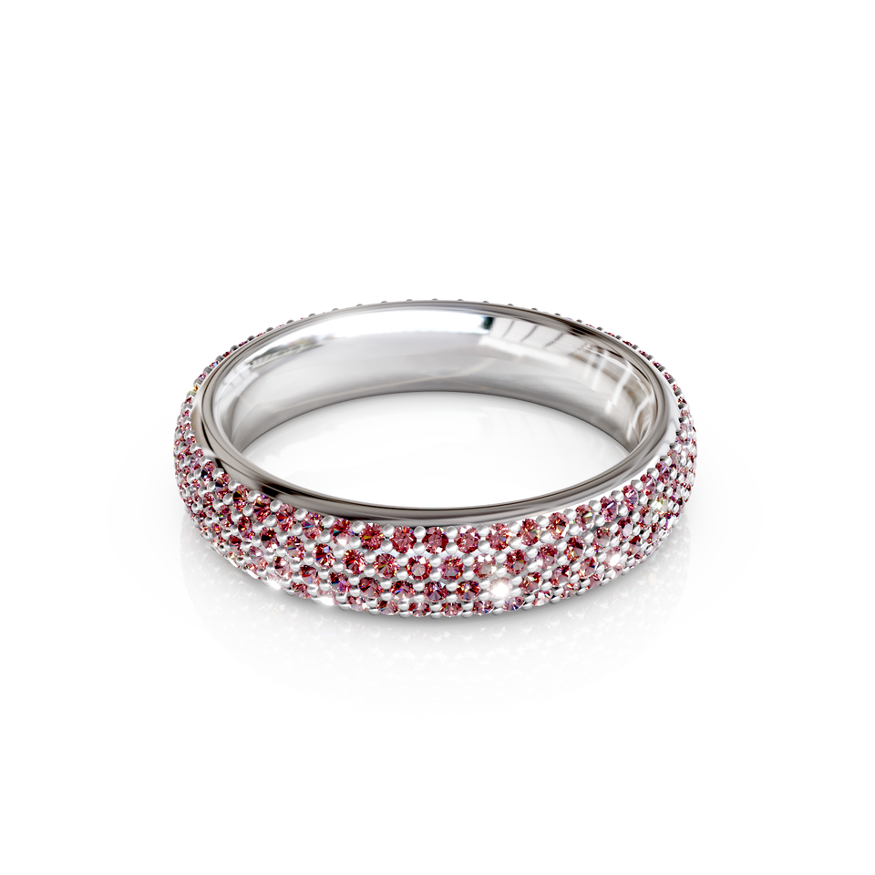 pave set ring
