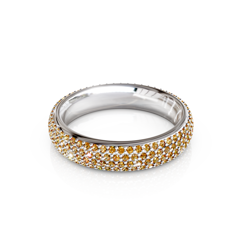 pave set ring