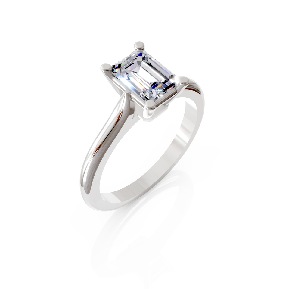 solitaire engagement ring