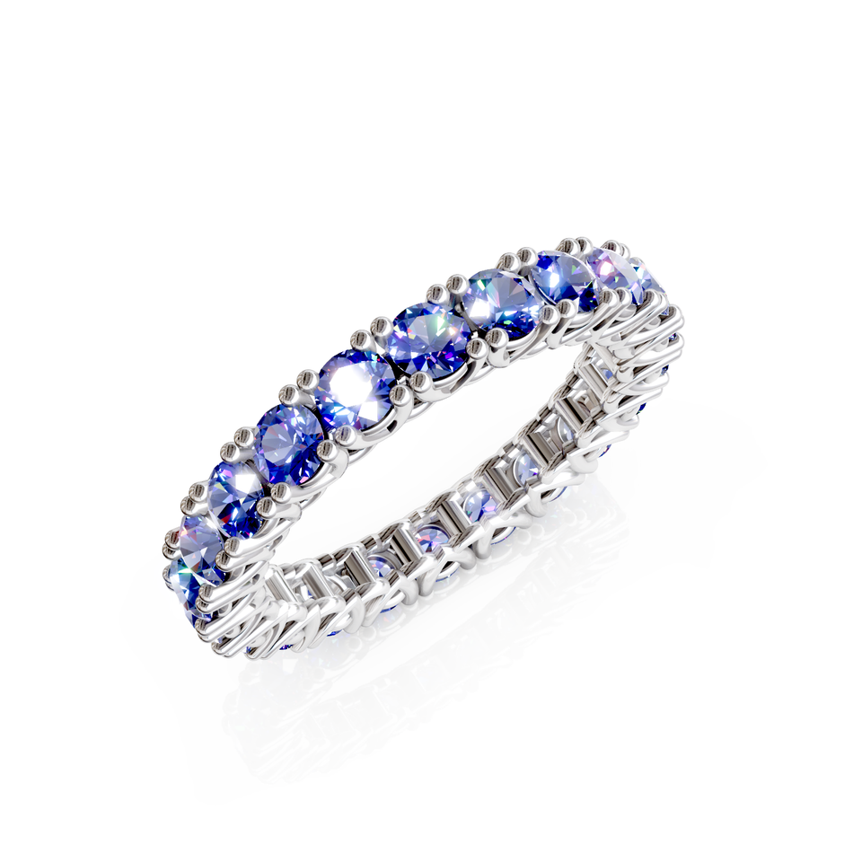 braided eternity ring