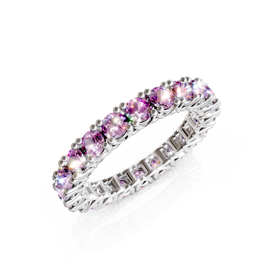 braided eternity ring