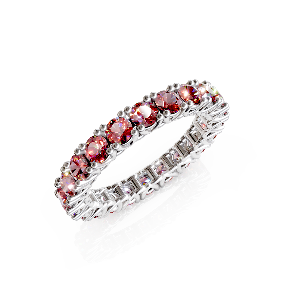 braided eternity ring
