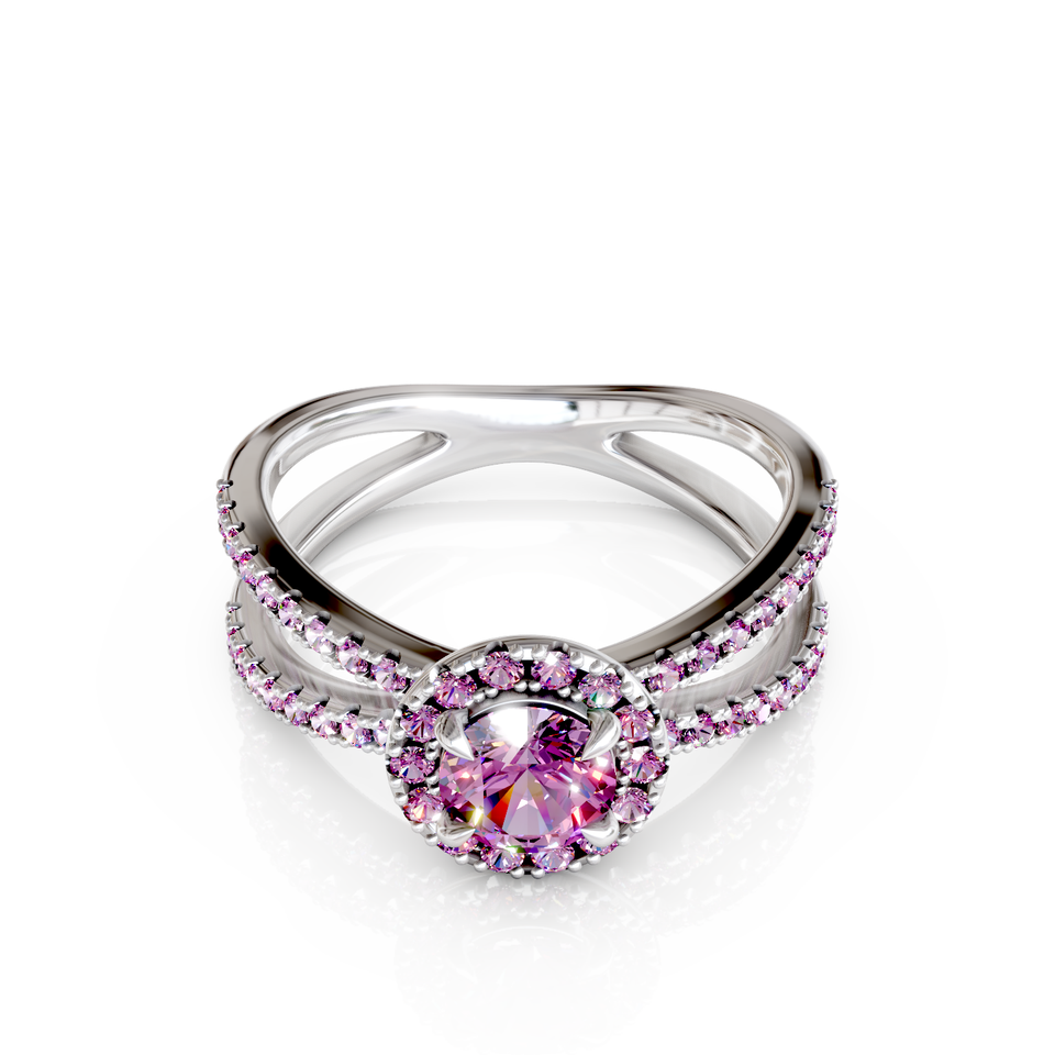 split shank engagement ring