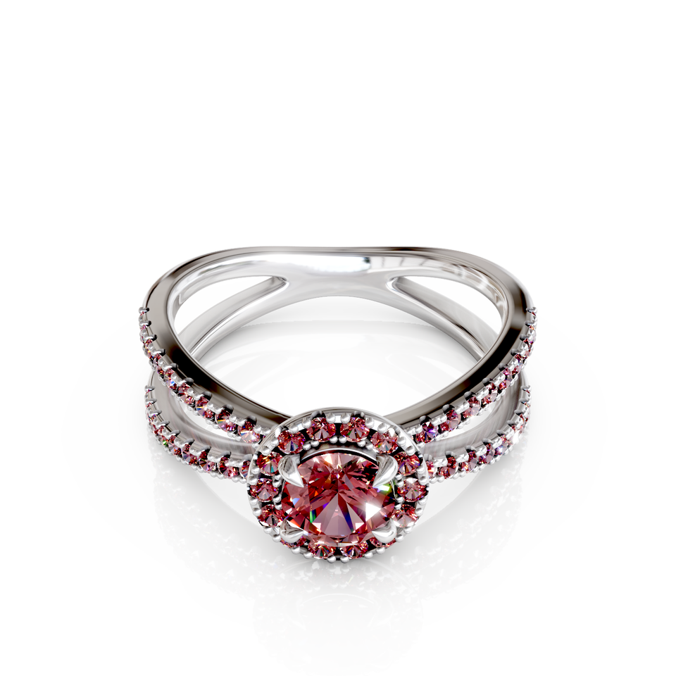 split shank engagement ring