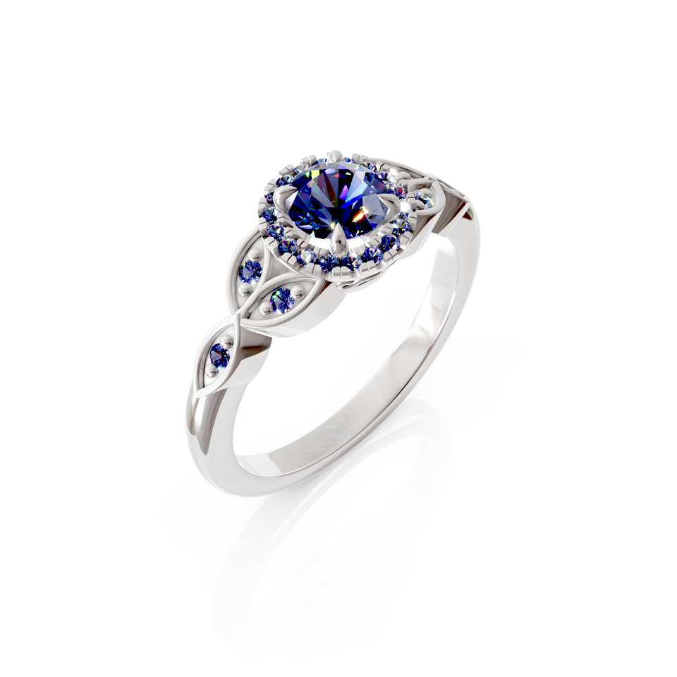 ornate engagement ring
