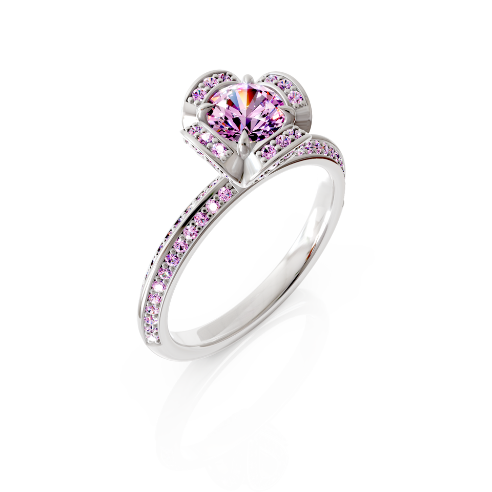 halo engagement ring