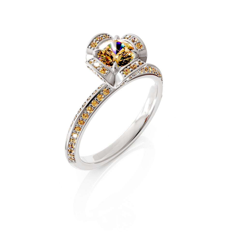 halo engagement ring