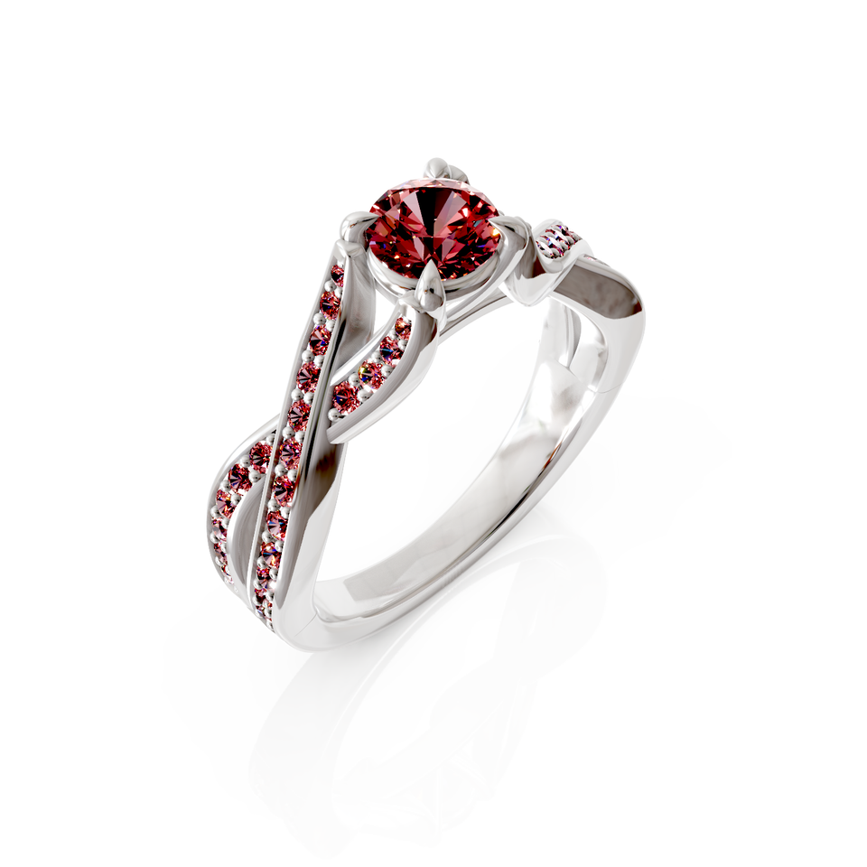 split shank engagement ring