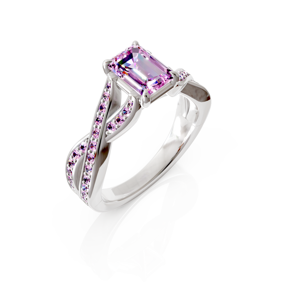 split shank engagement ring
