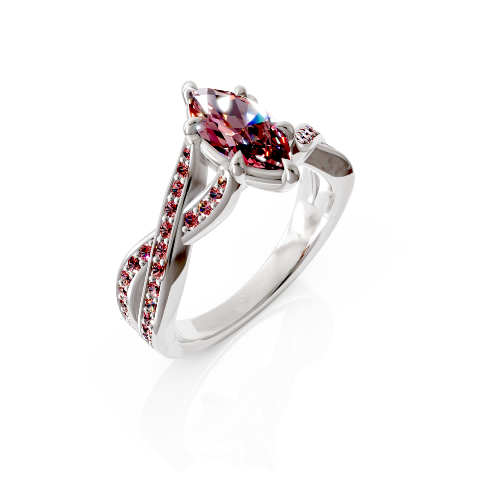 split shank engagement ring