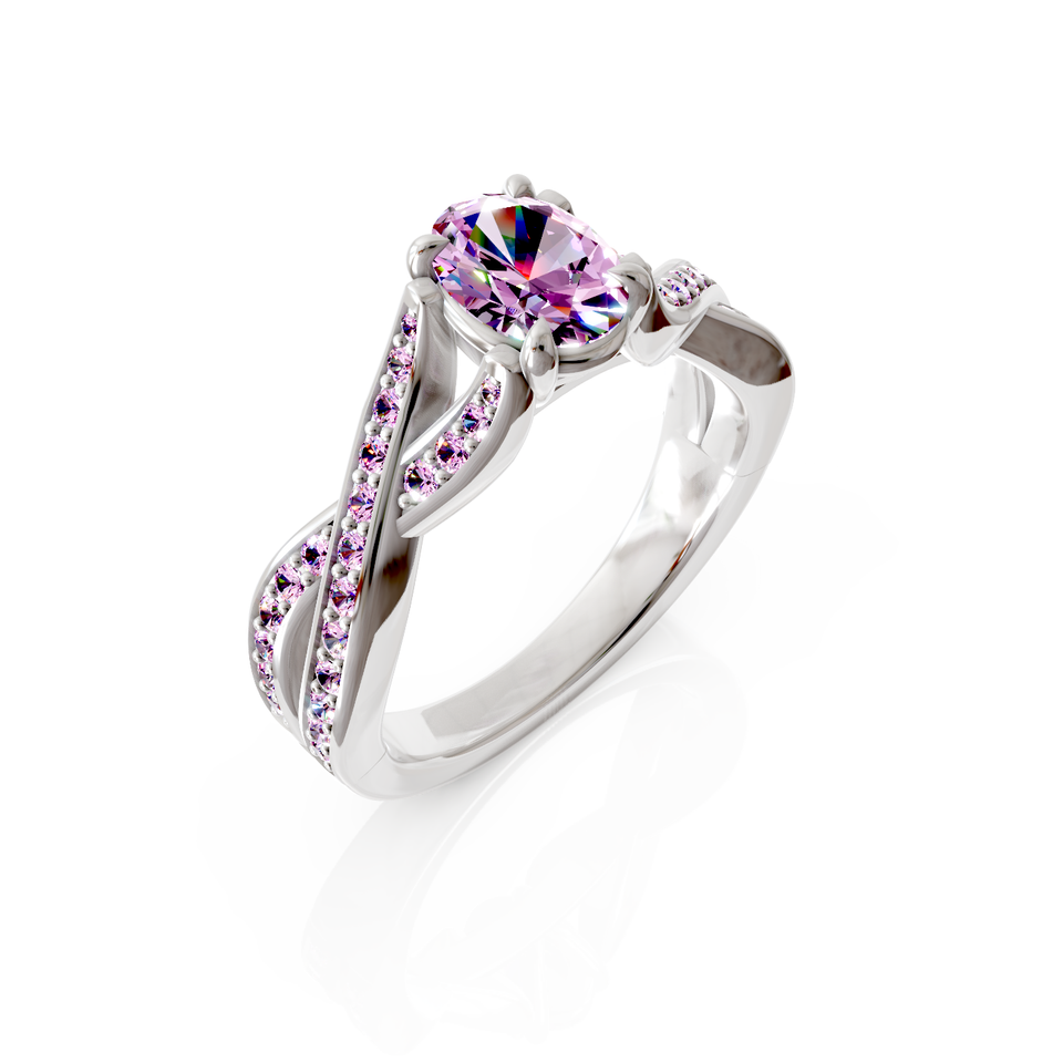 split shank engagement ring