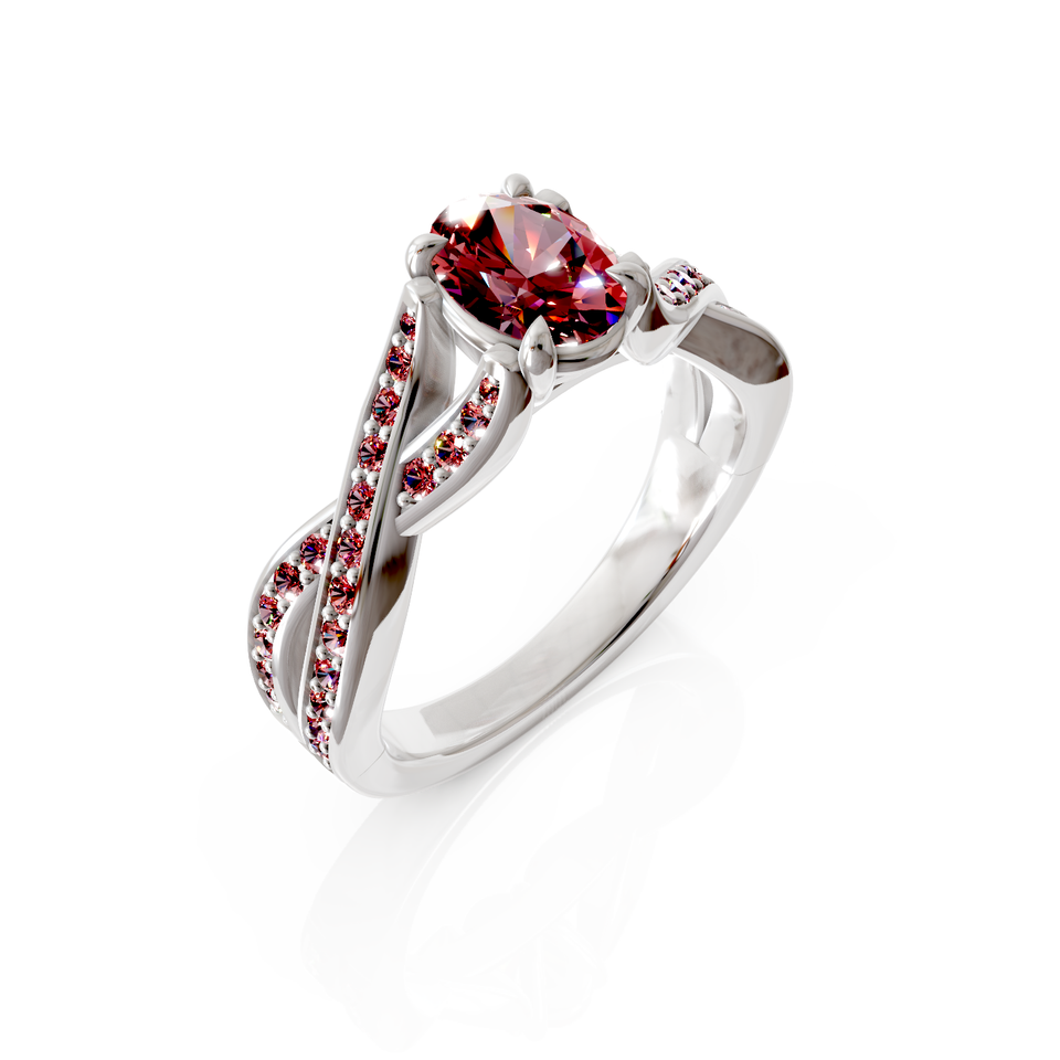 split shank engagement ring