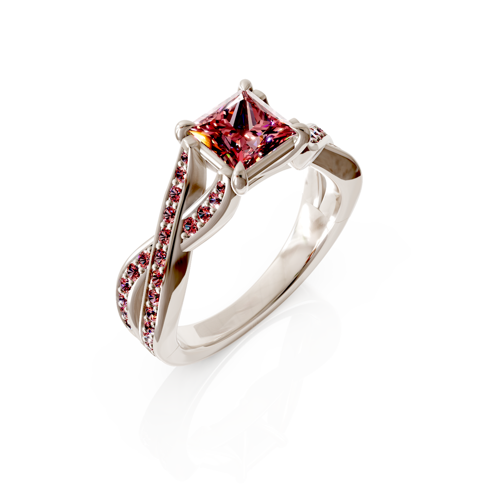split shank engagement ring