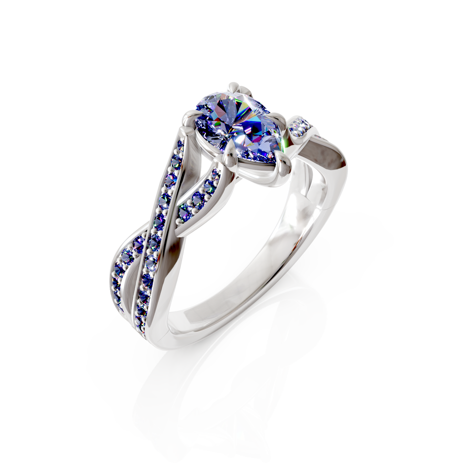 split shank engagement ring