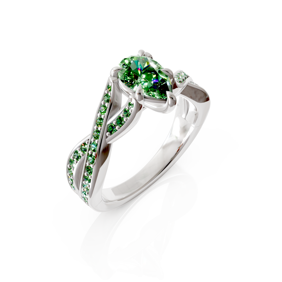 split shank engagement ring