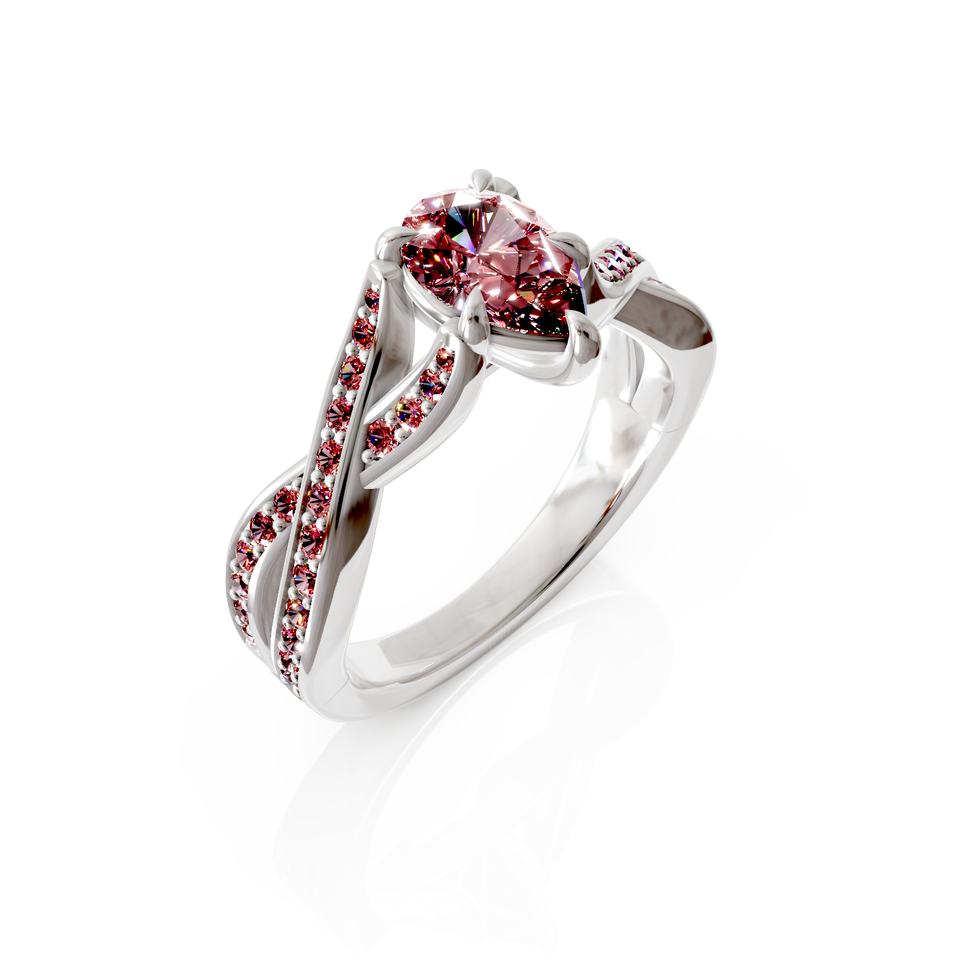 split shank engagement ring