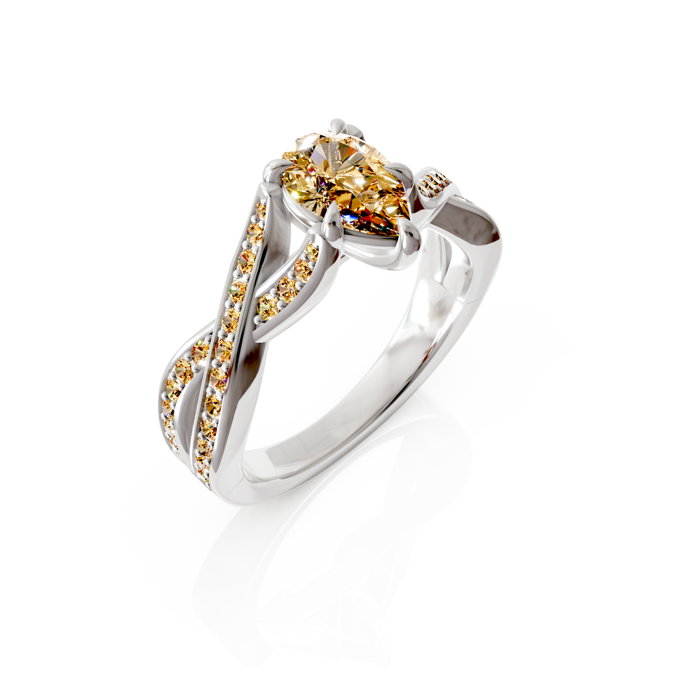 split shank engagement ring