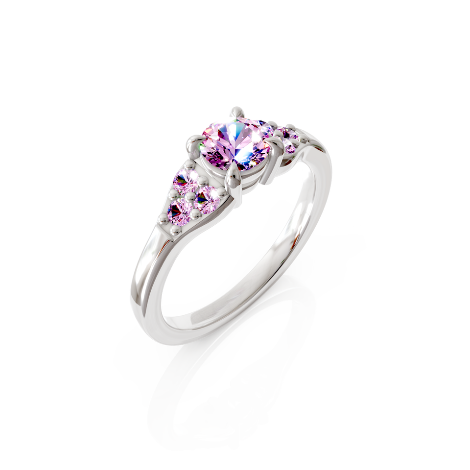 seven-stone engagement ring