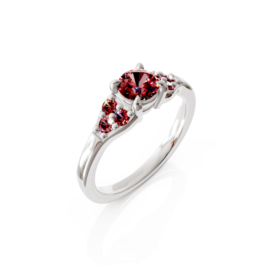 seven-stone engagement ring