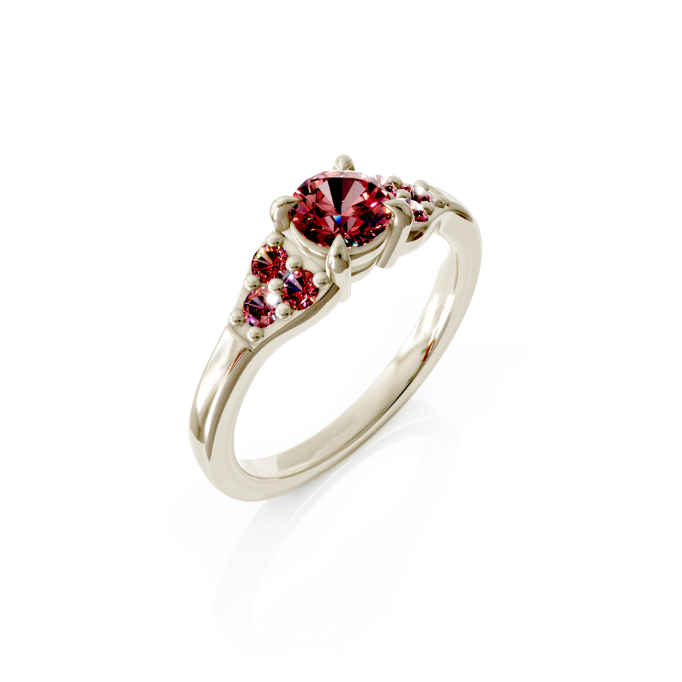 seven-stone engagement ring