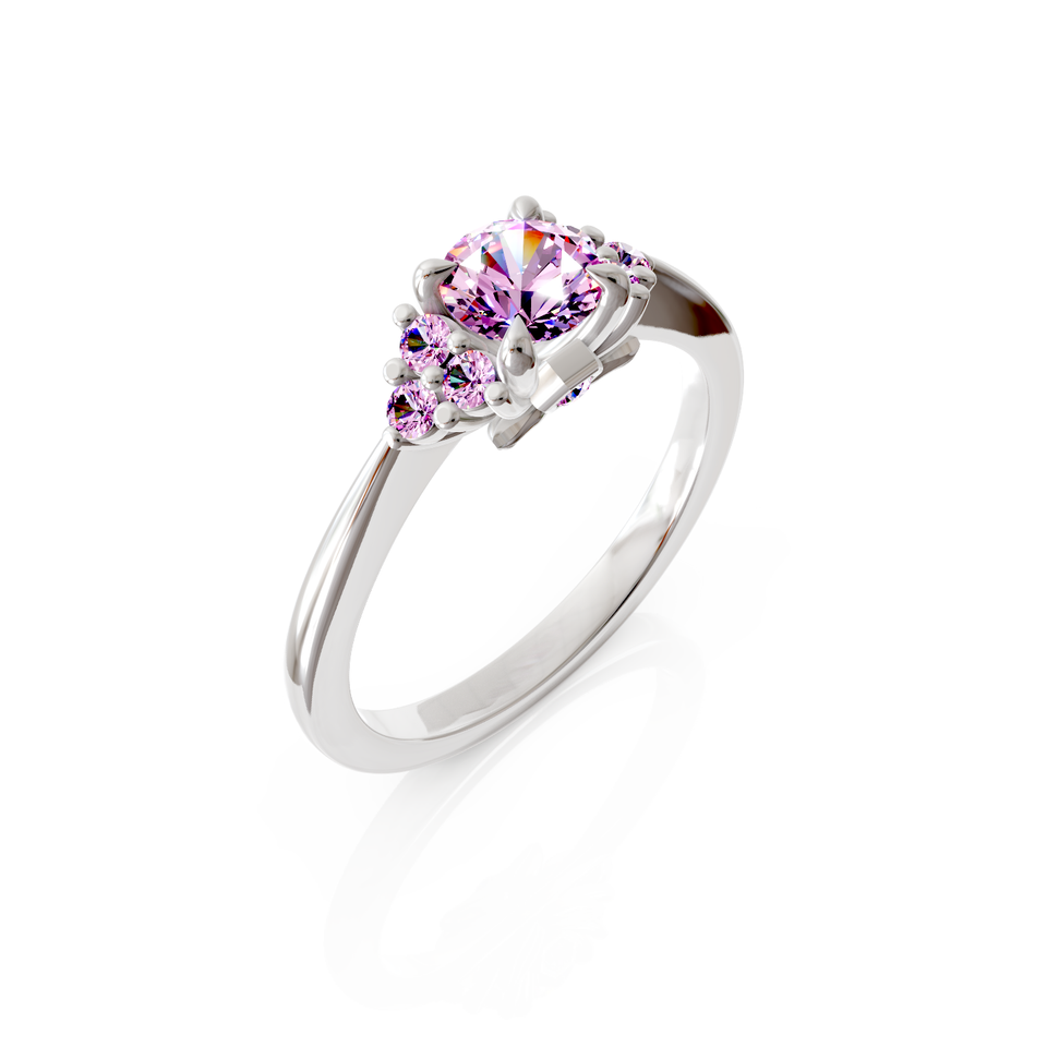 seven-stone engagement ring