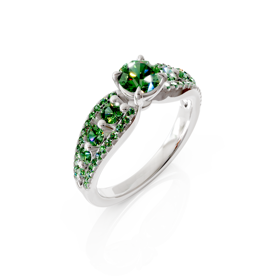 split shank engagement ring