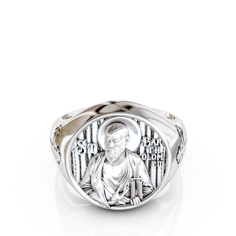 saint bartholomew signet ring