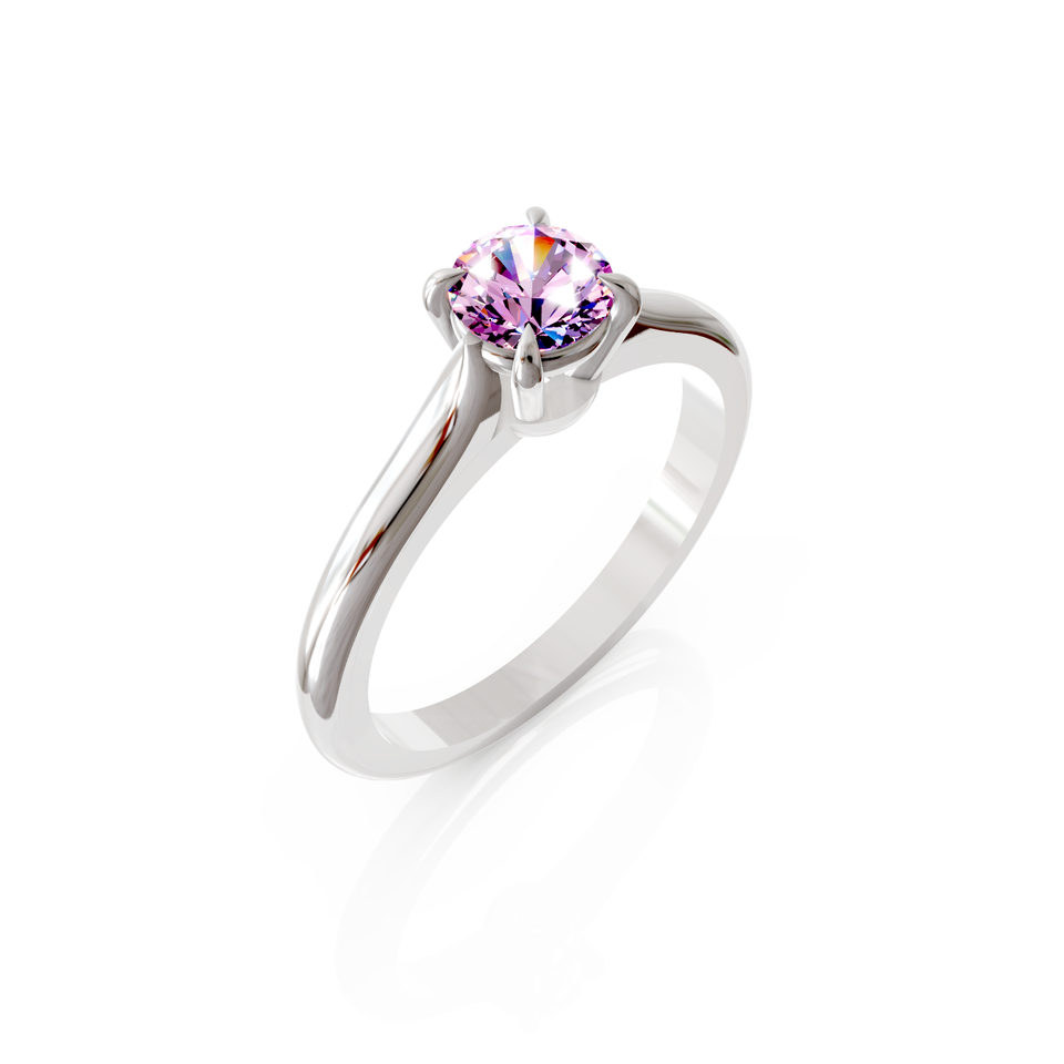 four-prong engagement ring