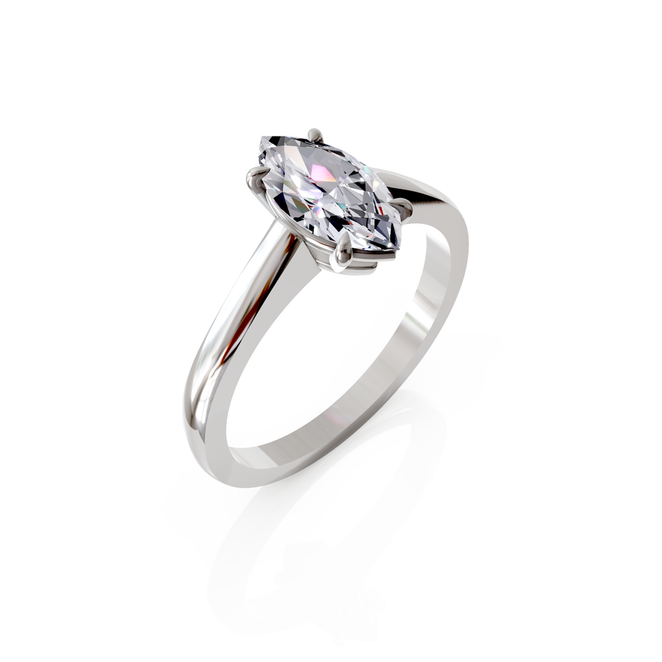 solitaire engagement ring