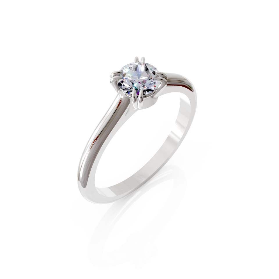 solitaire engagement ring
