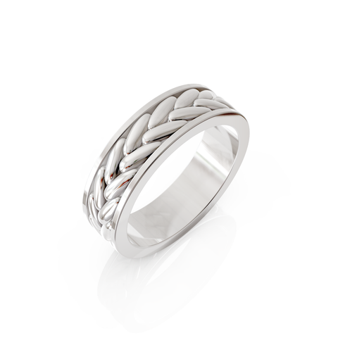 weave pattern ring