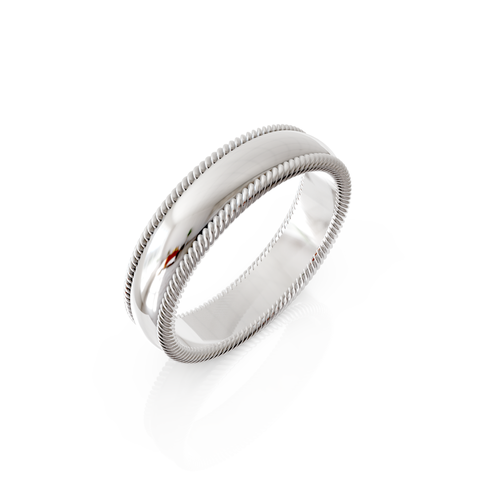 twisted border ring