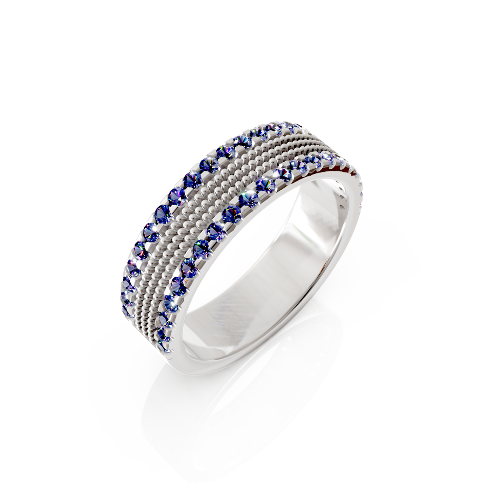 pavé eternity ring