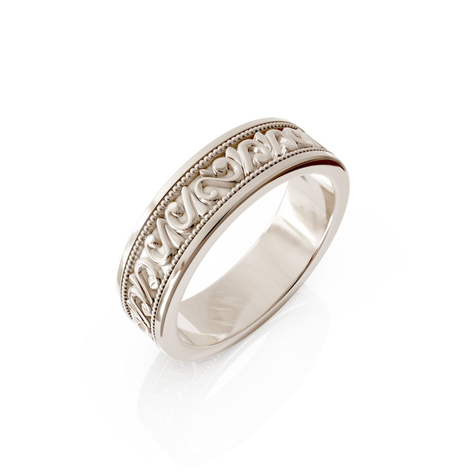 ornate filigree ring
