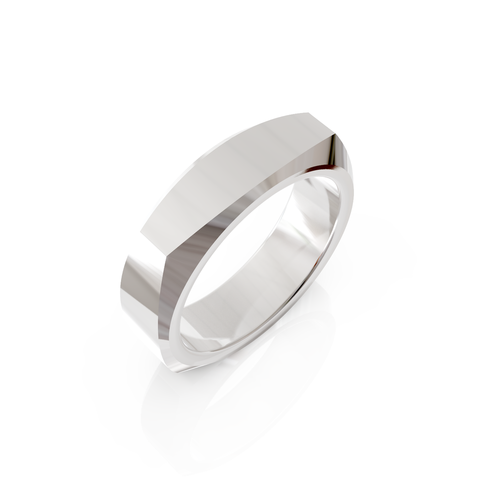 faceted ring