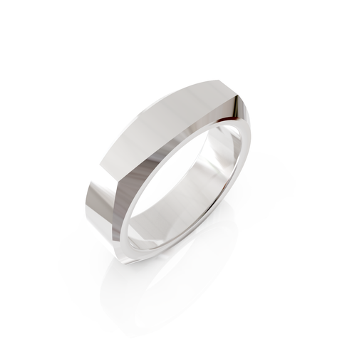 faceted ring