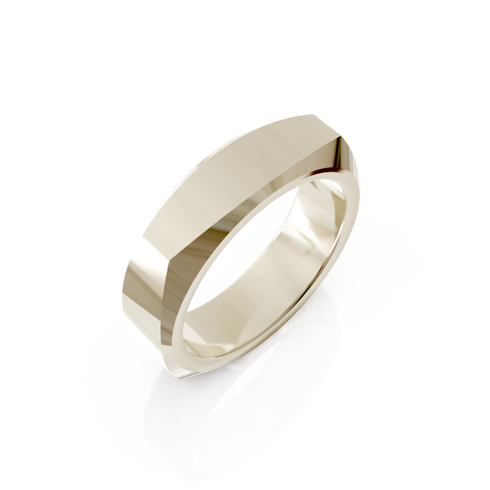 faceted ring